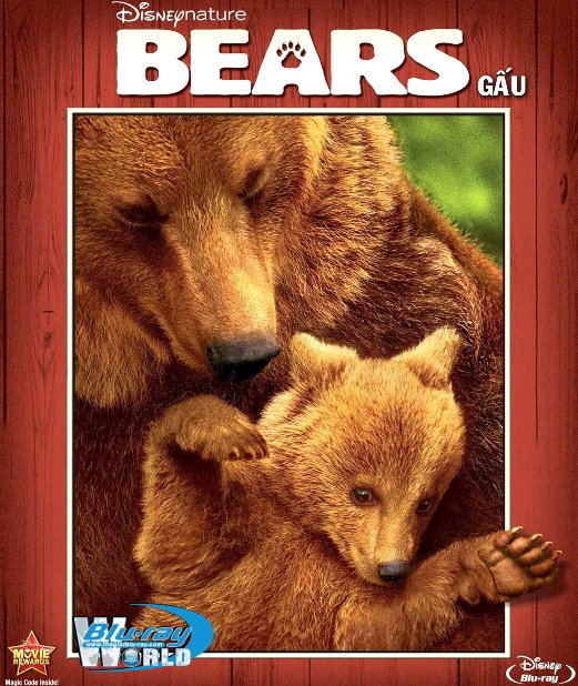 B2257. Disneynature Bears - GẤU 2D25G (DTS-HD MA 5.1)